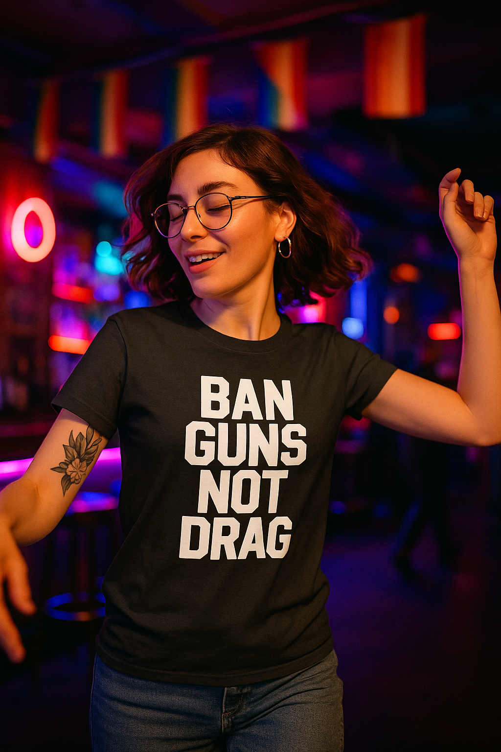 Ban Guns Not Drag T-Shirt (Clearance)