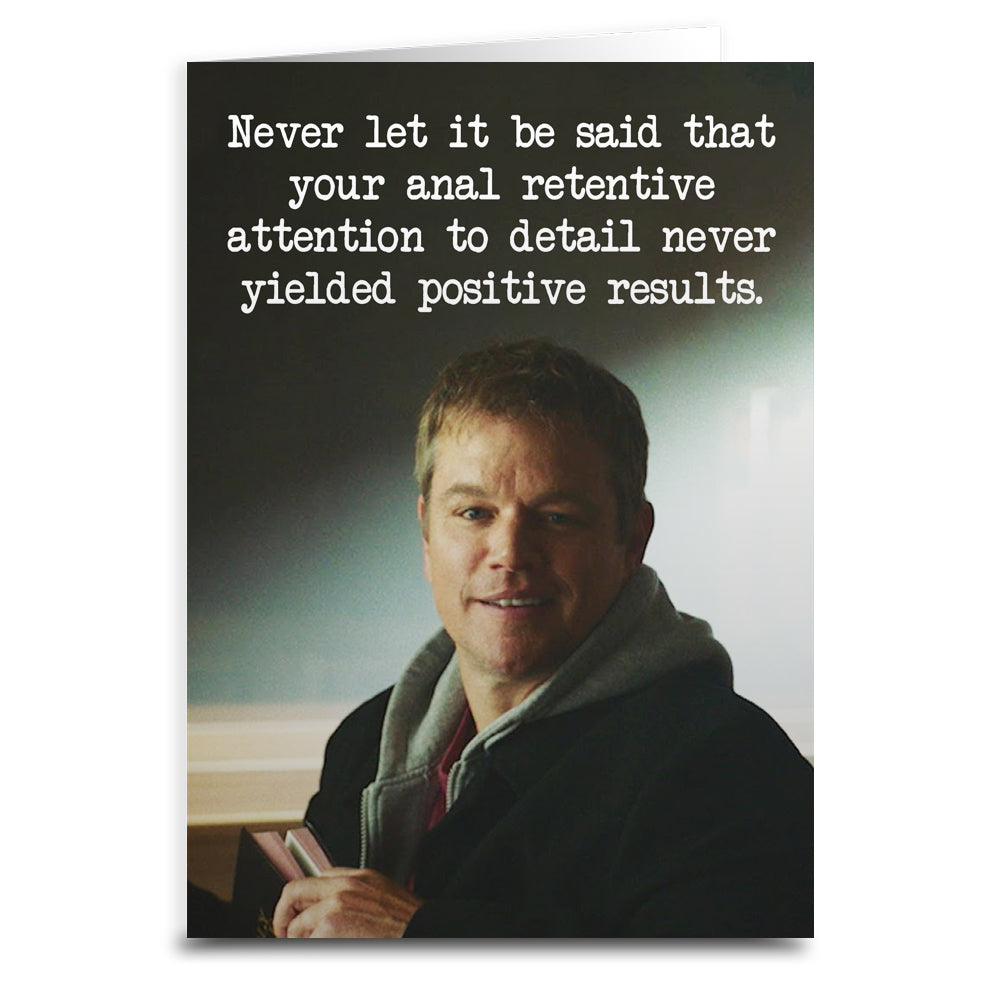 Dogma "Never Let It Be Said" Greeting Card