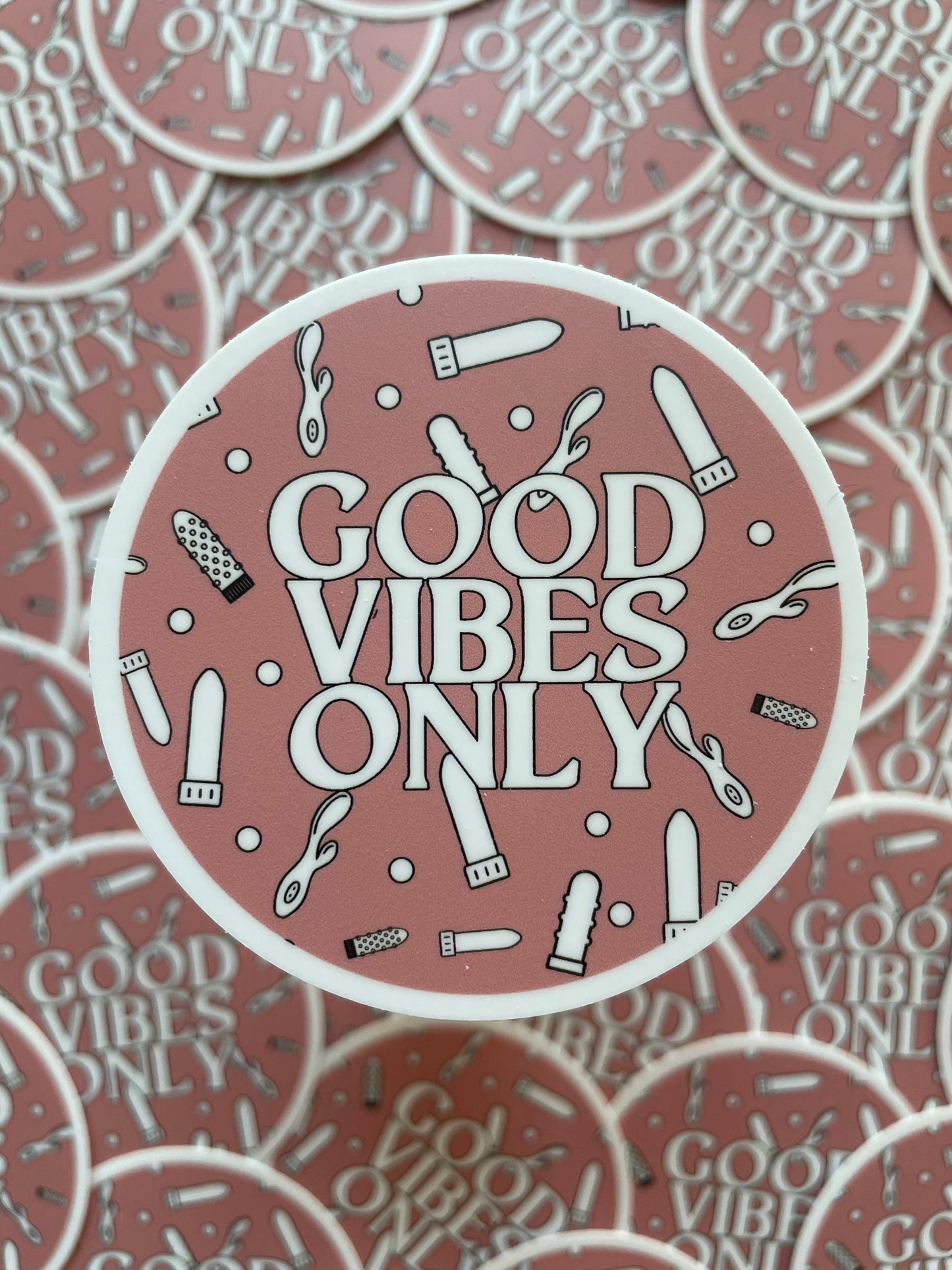 Good Vibes Only Sticker