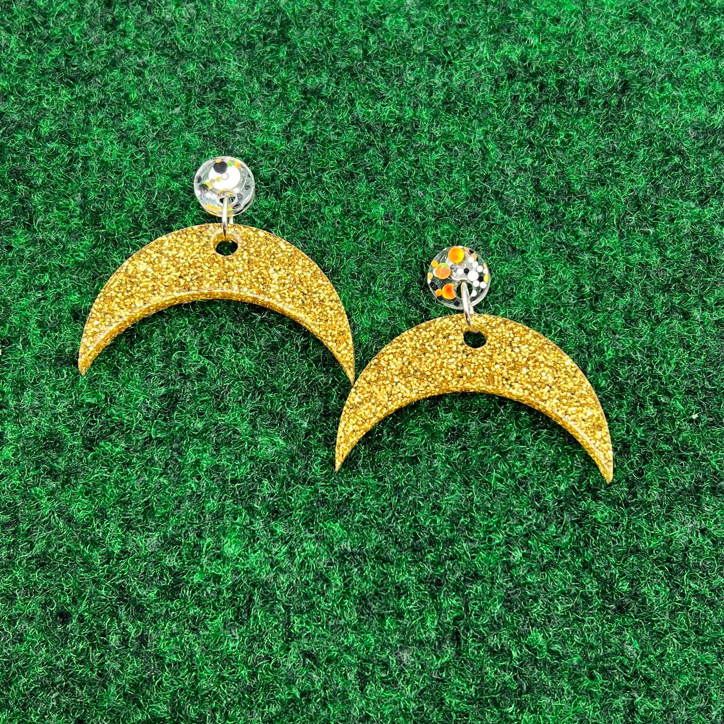 Space Baby Dangle Earrings