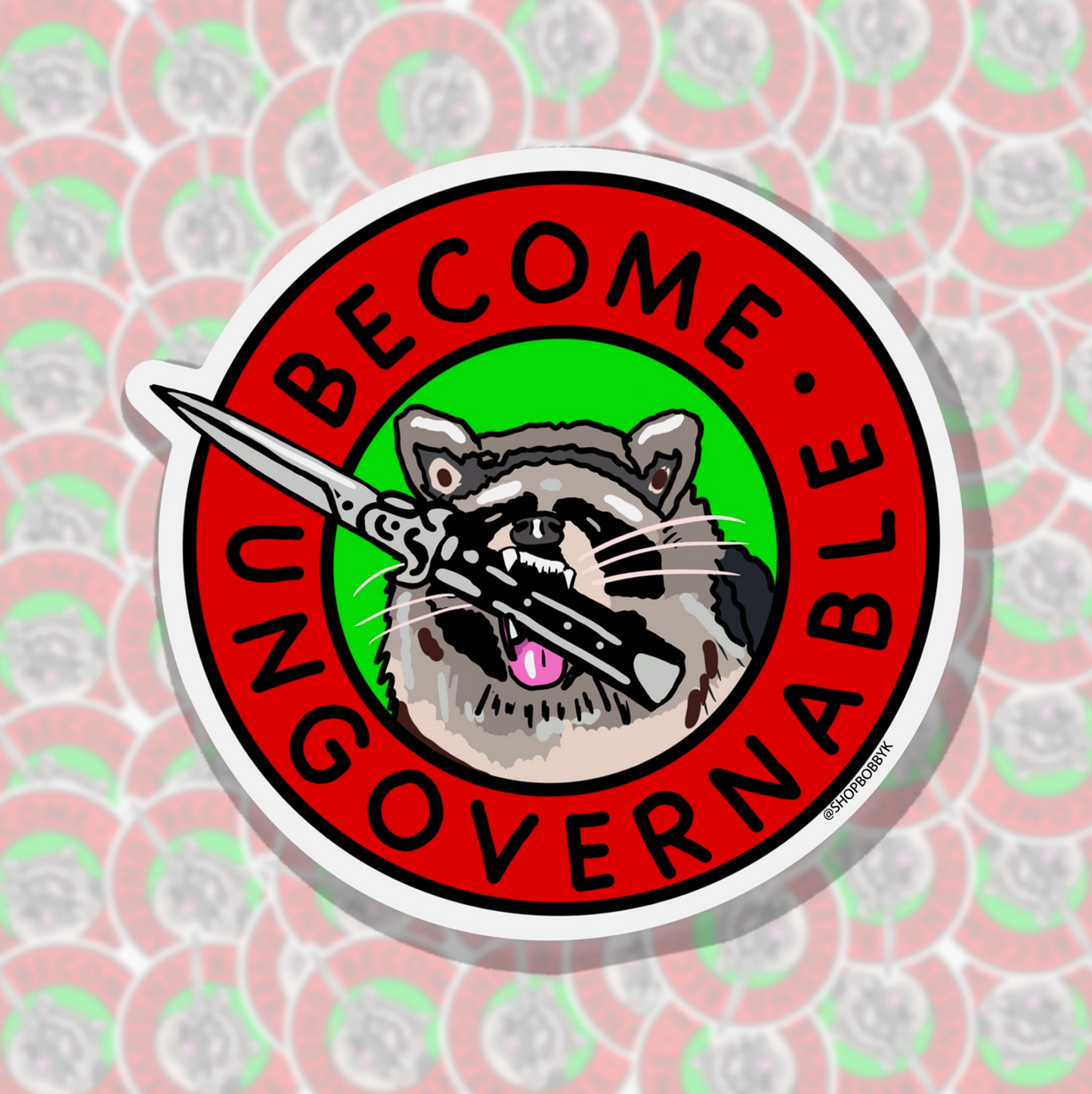Become Ungovernable Sticker