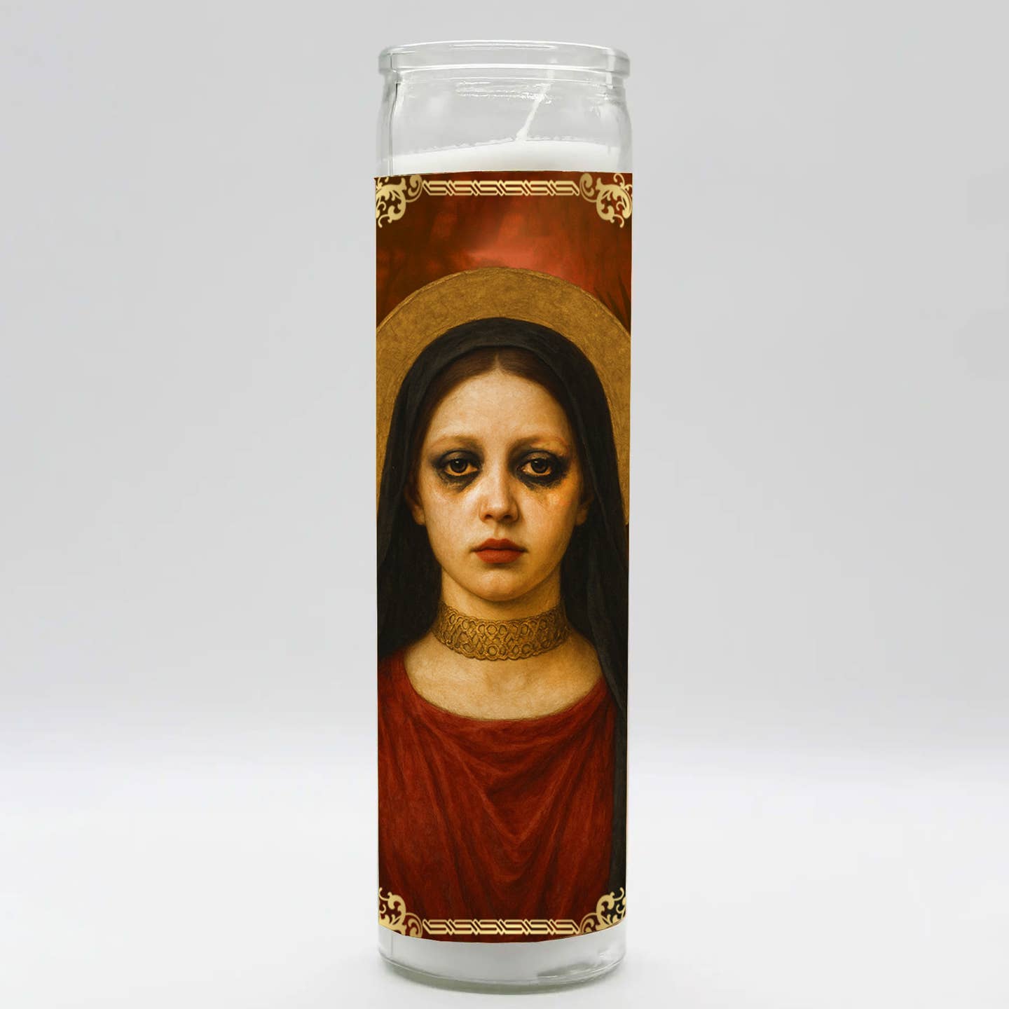 Saint of Brush Cut Candle