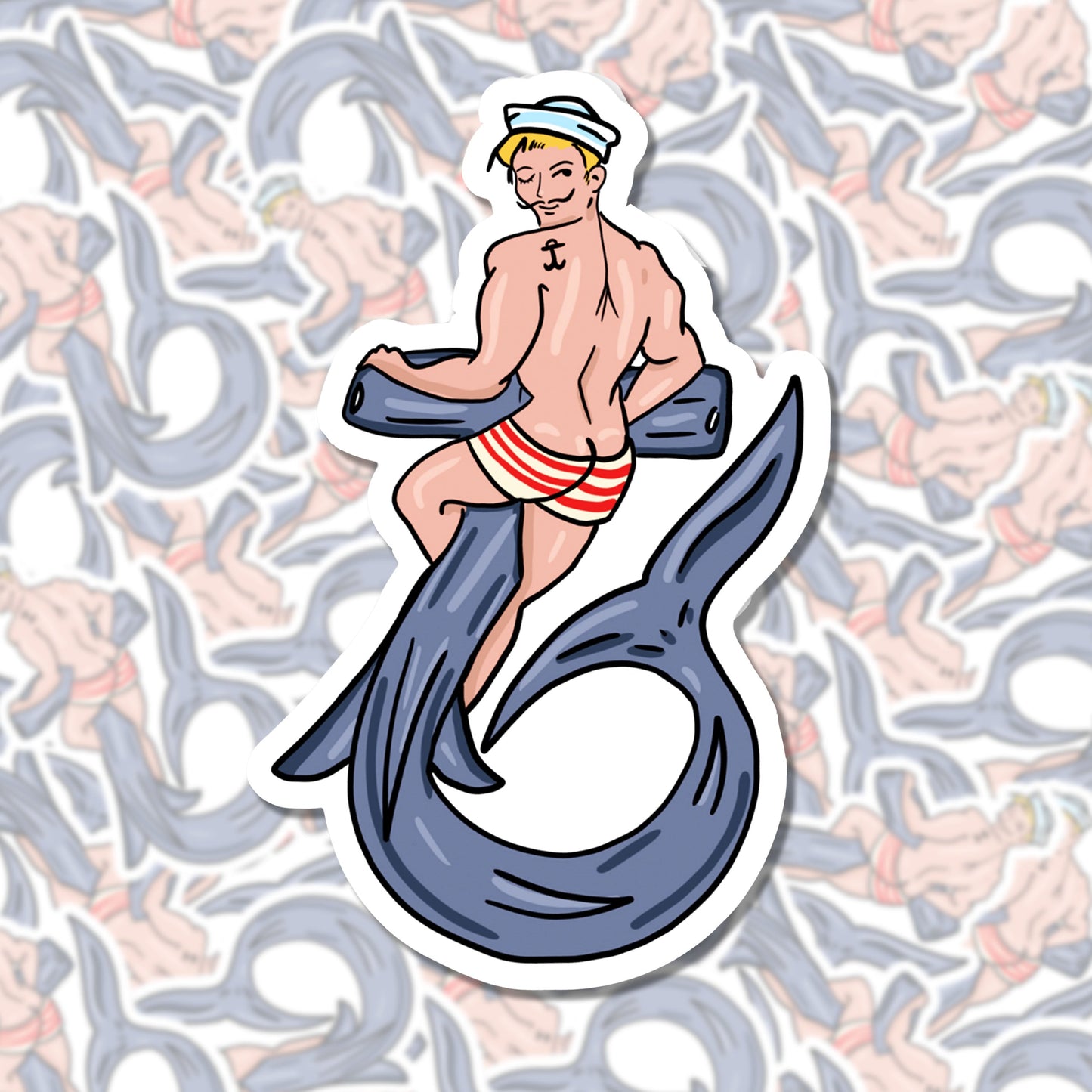 Boylesque Sailor Sticker
