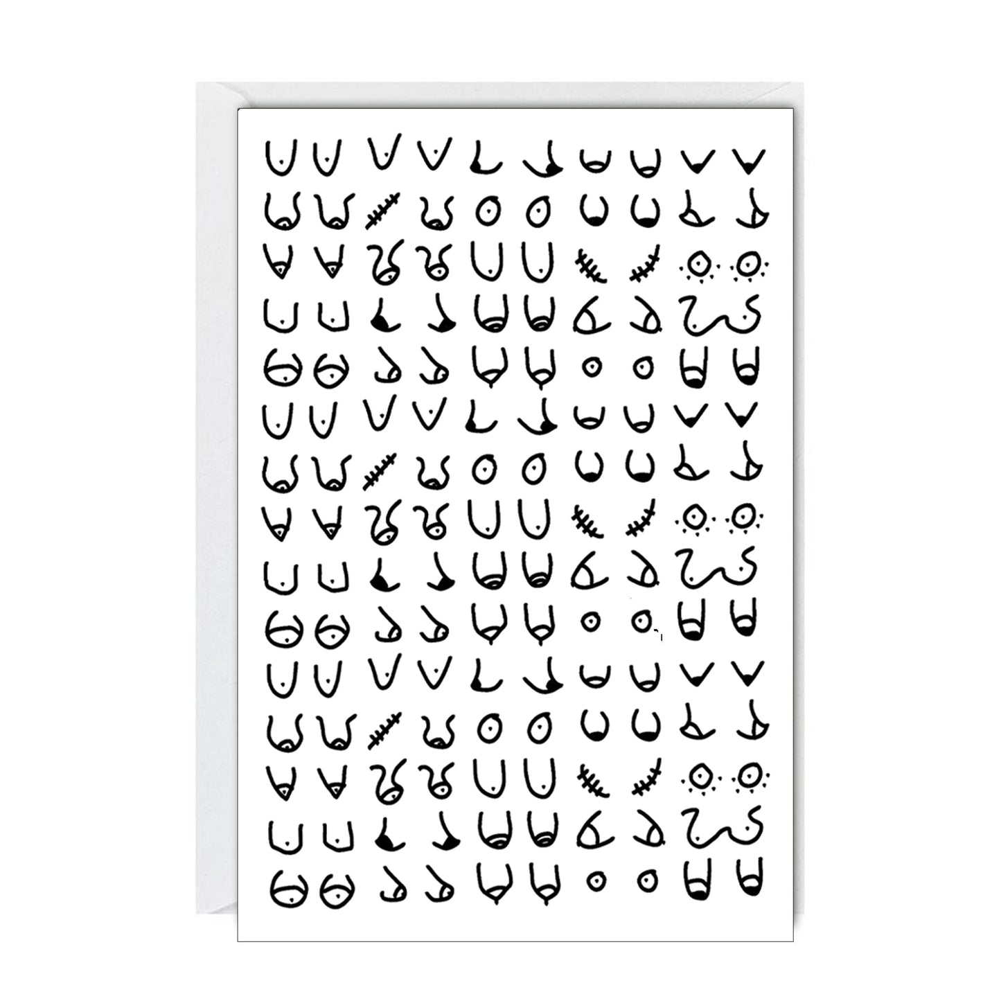 Dem Titties Greeting Card