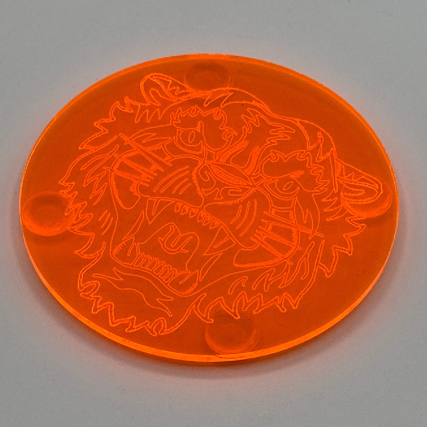 Tiger Acrylic Coaster (Set of 4)