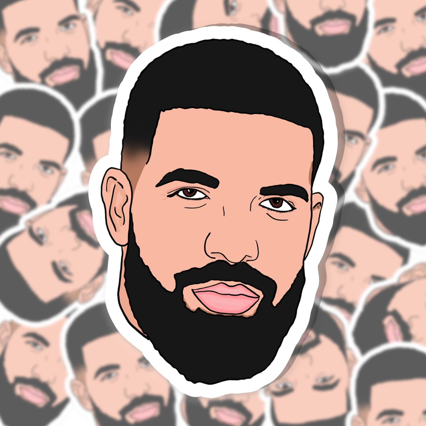 Champagne Papi Sticker