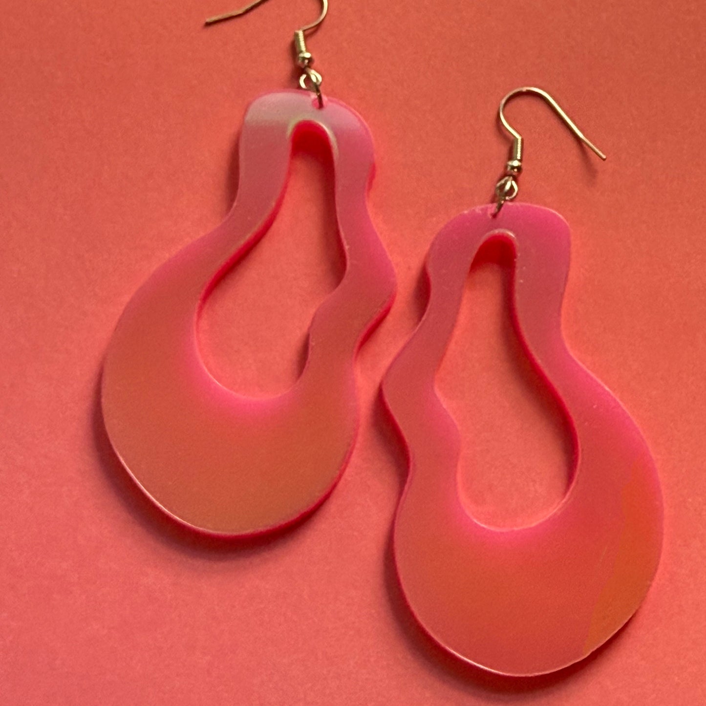 Droplet Iridescent Earrings
