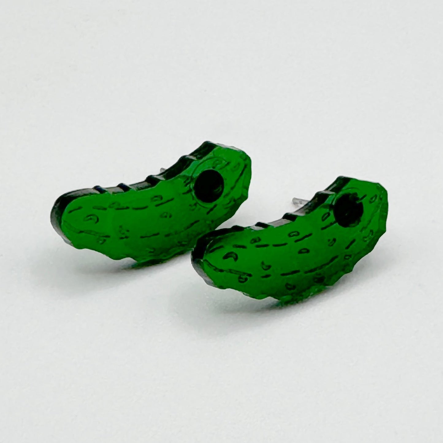Pickle Stud Earrings