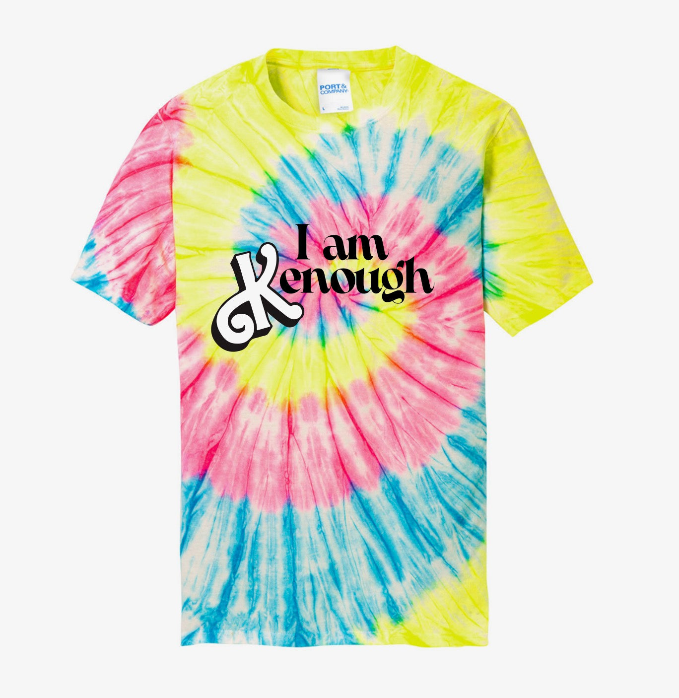 I Am Kenough Tie Dye T-Shirt