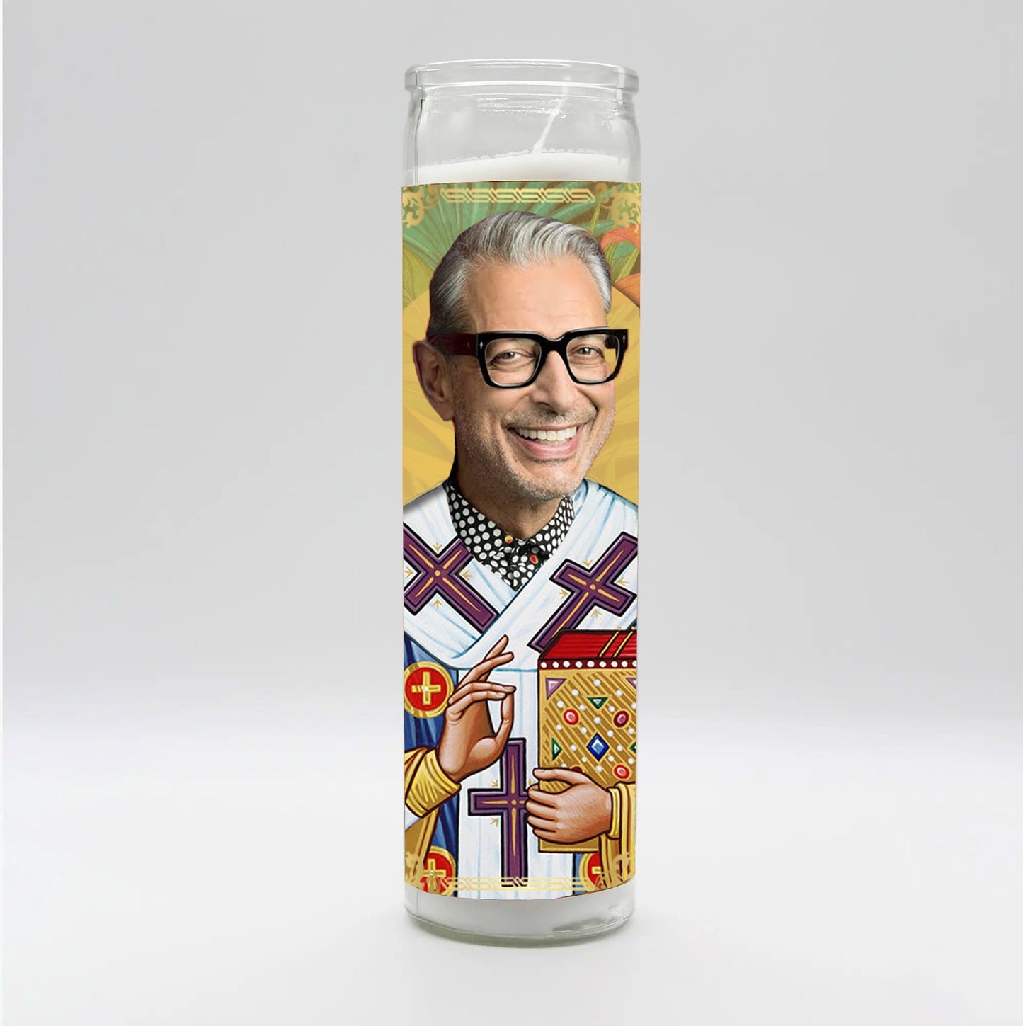 Saint Jeff Candle