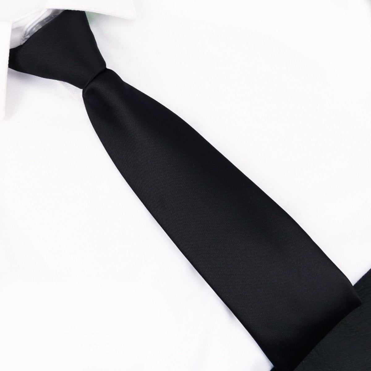 Zipper necktie Polyester Birthday Graduation Gifting Idea Adjustable Pre-Tied Neckwear