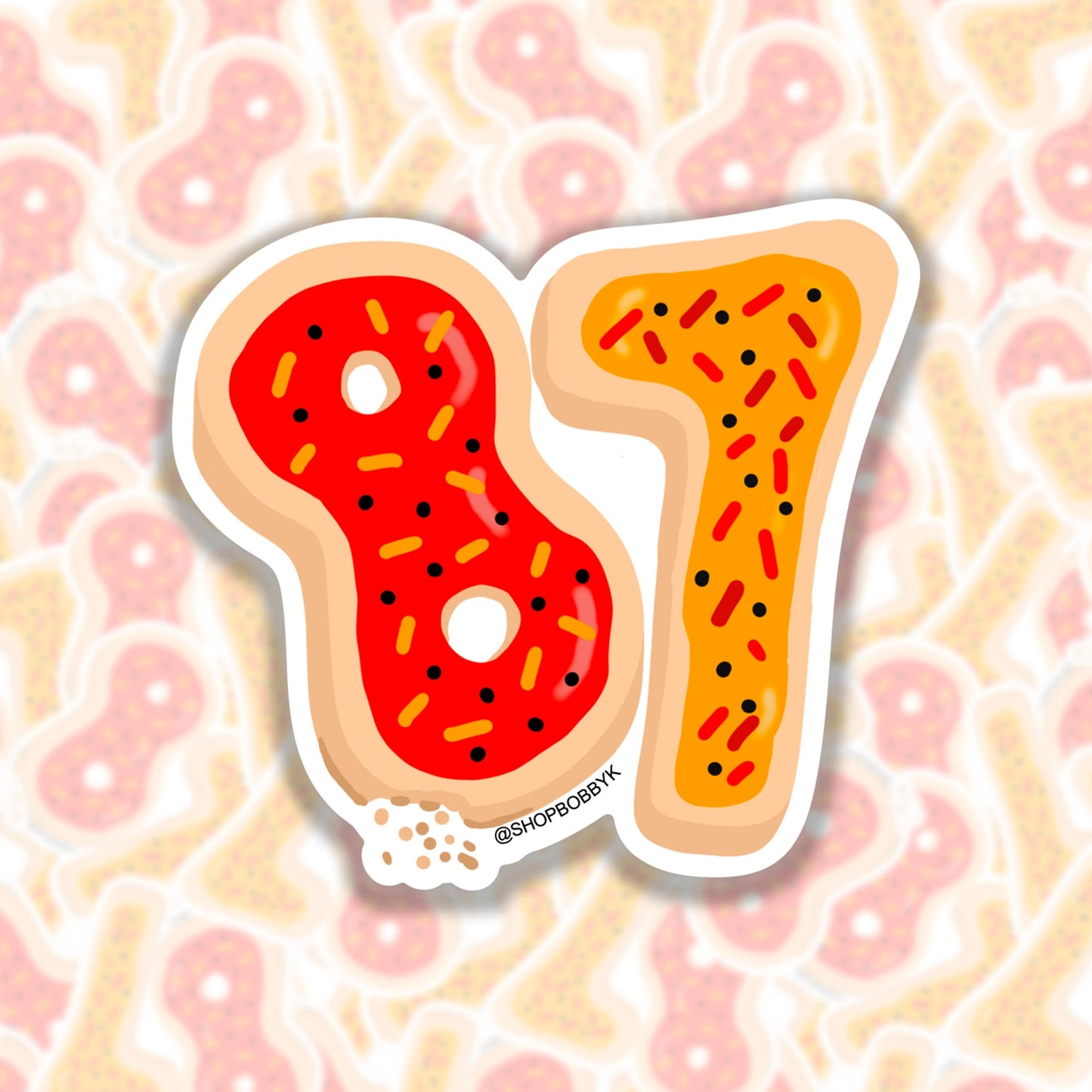 Travis' Cookies Sticker