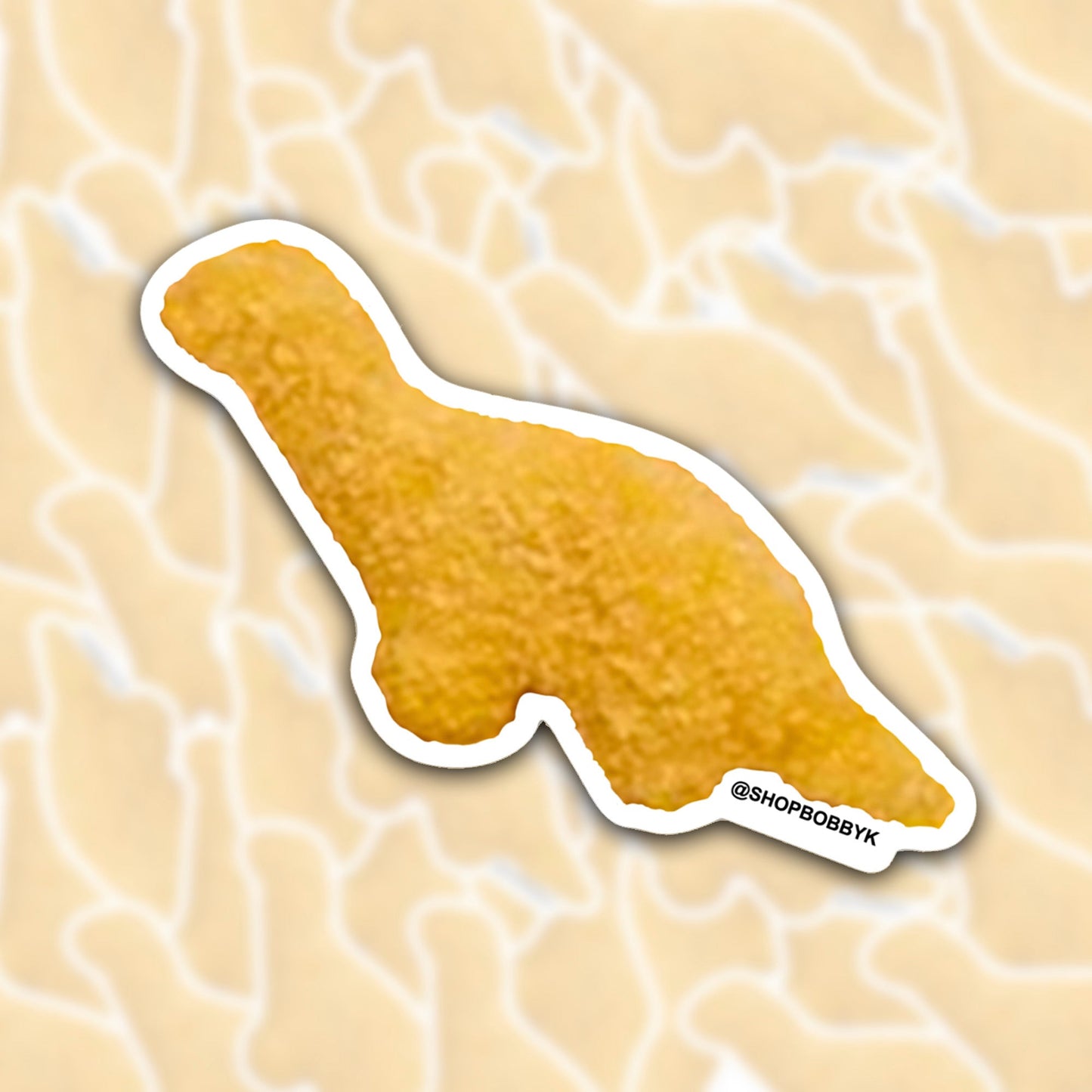 Dino Nugget No. 1 Sticker