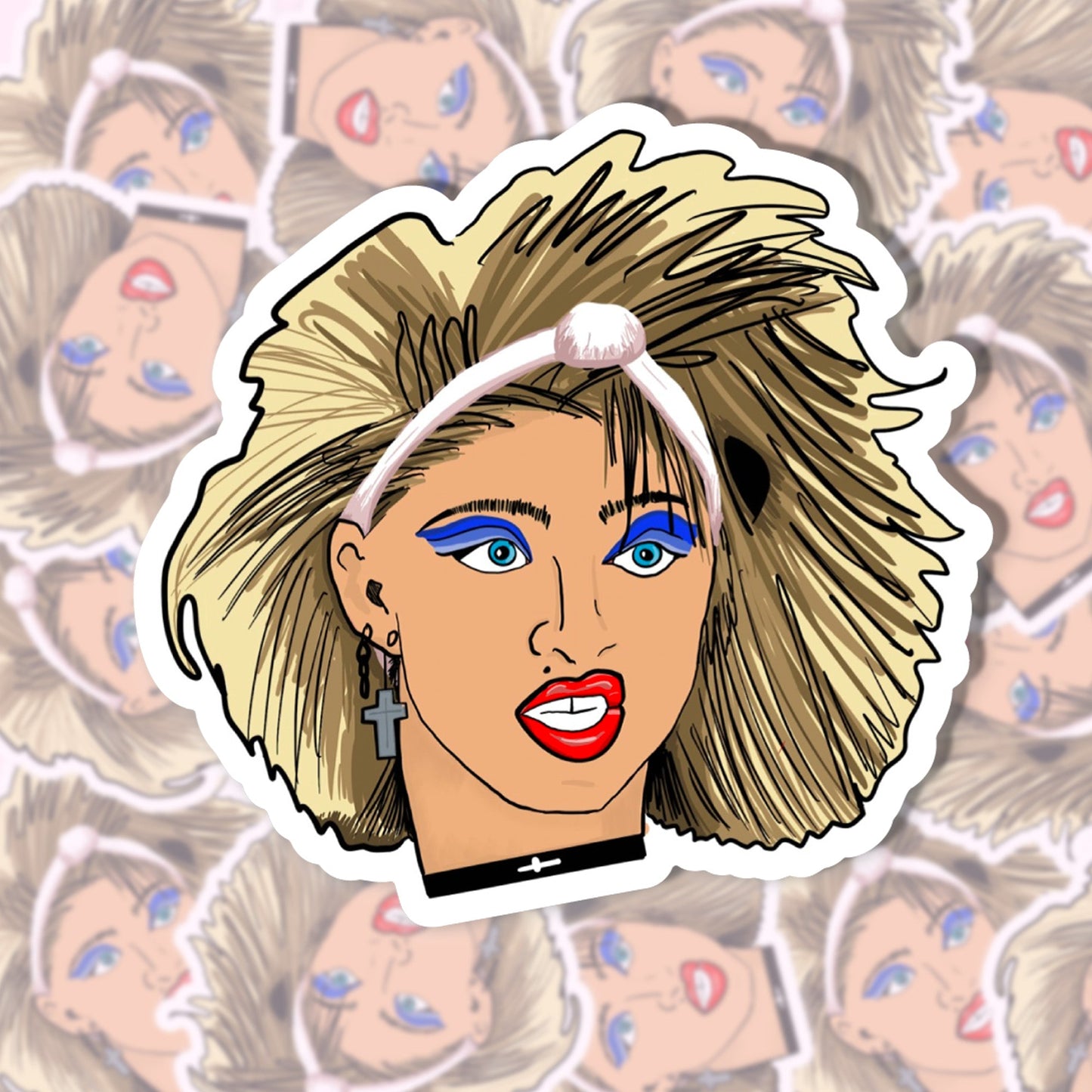Madonna Sticker