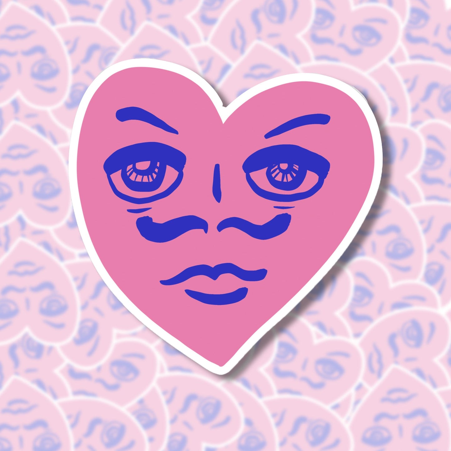 Moody Heart Sticker