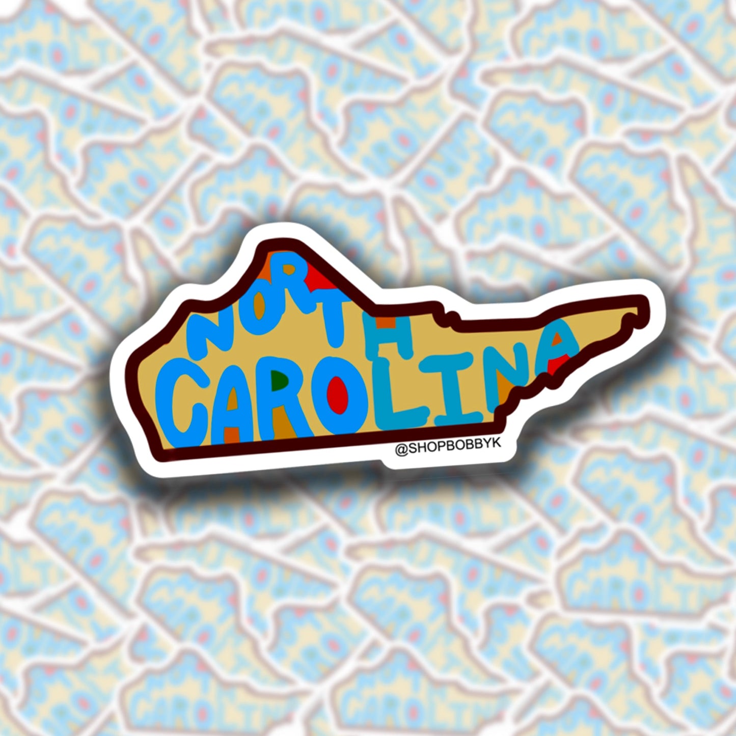 North Carolina Sticker