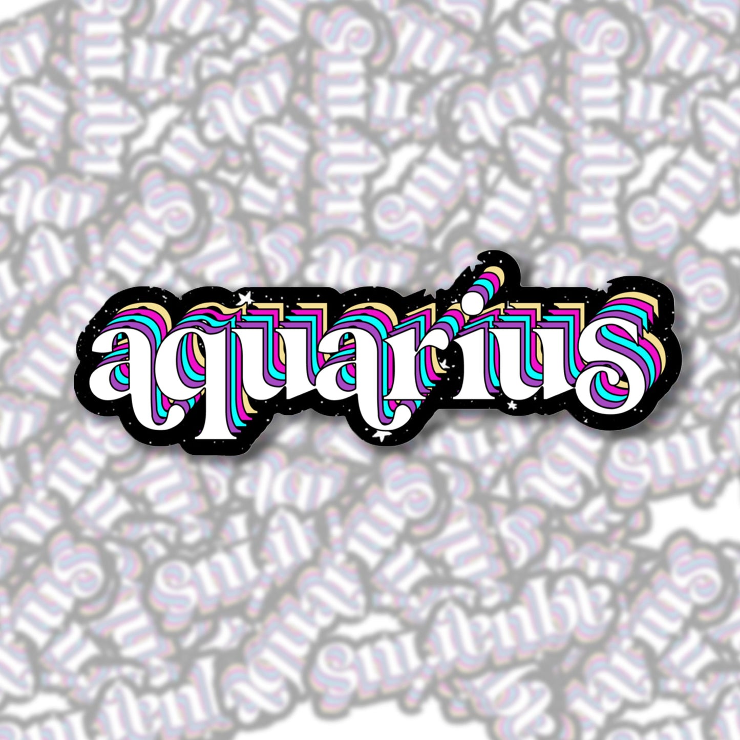 Zodiac - Aquarius Sticker