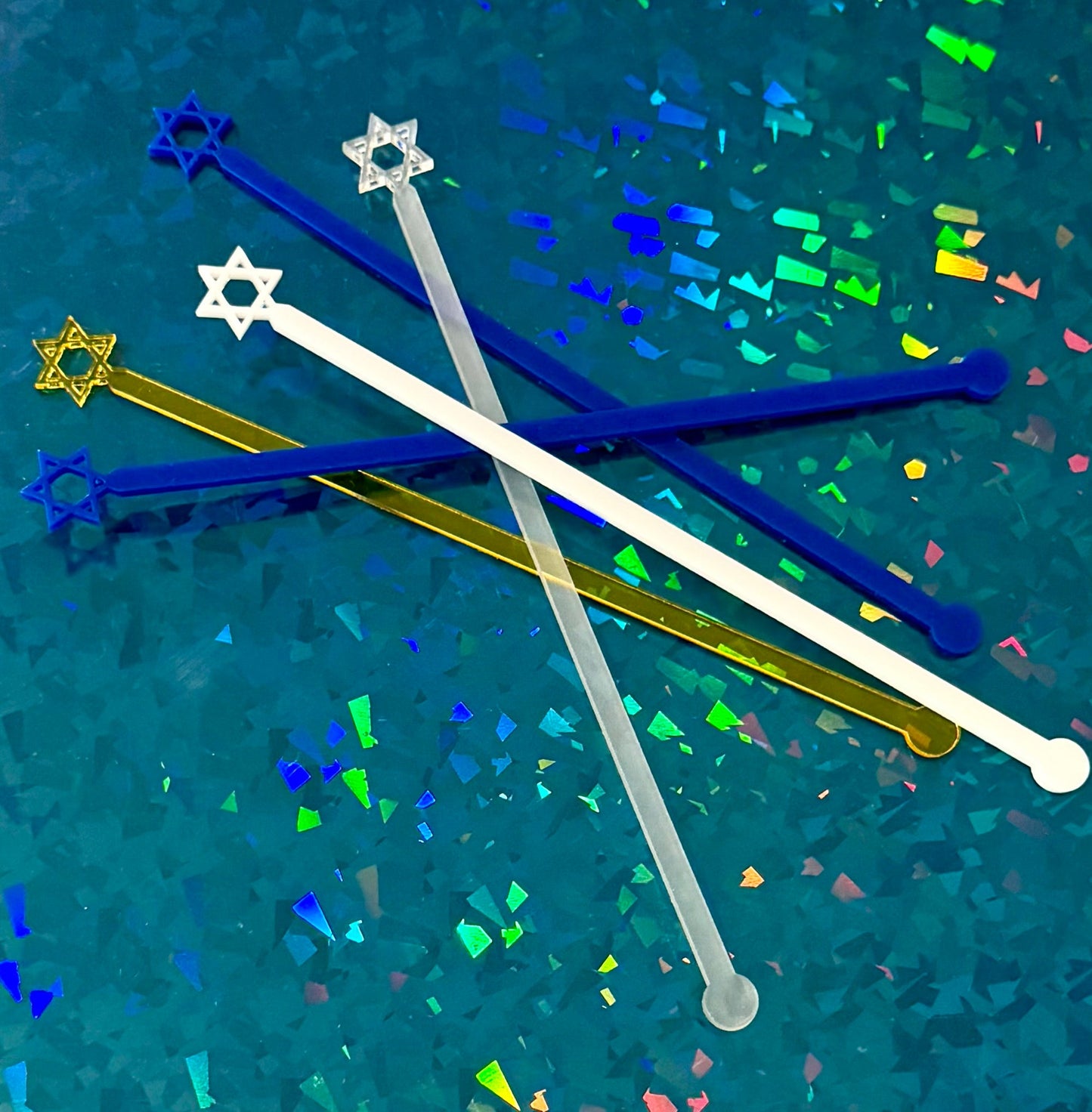 Star of David Stir Sticks