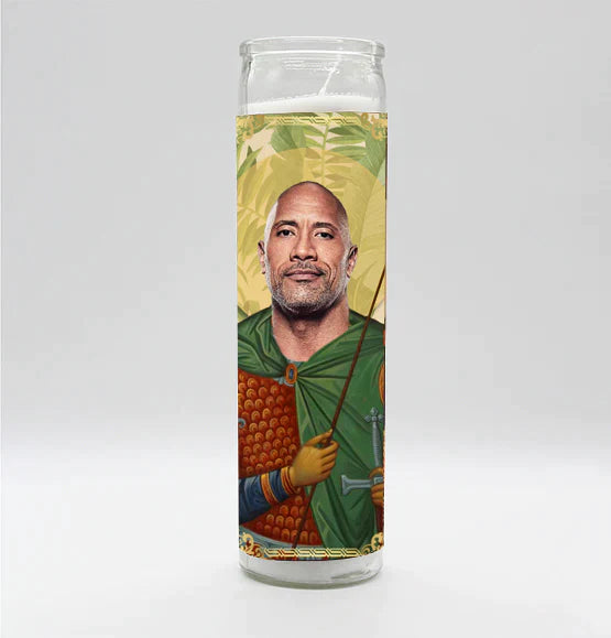 Saint Rock Candle