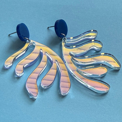 Coral Drop Earrings