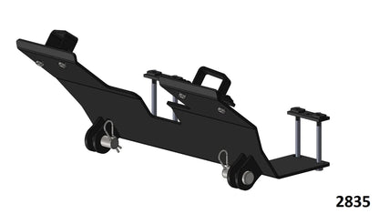 Eagle Snow Plow 72″ UTV Steel Front-Mount Complete Plow System for 450-700 Yamaha (Rhino) (2004-2013)