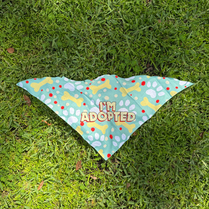 I’m Adopted Pet Bandana (Small)