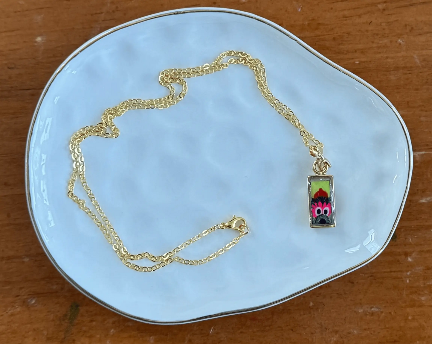 Original Hand-Painted Phanatic Necklace