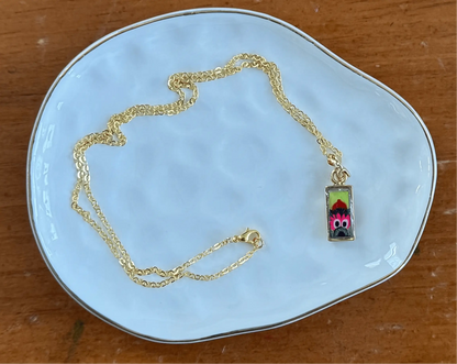 Original Hand-Painted Phanatic Necklace
