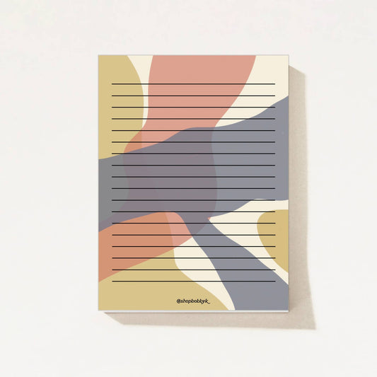 Warm Palette Notepad