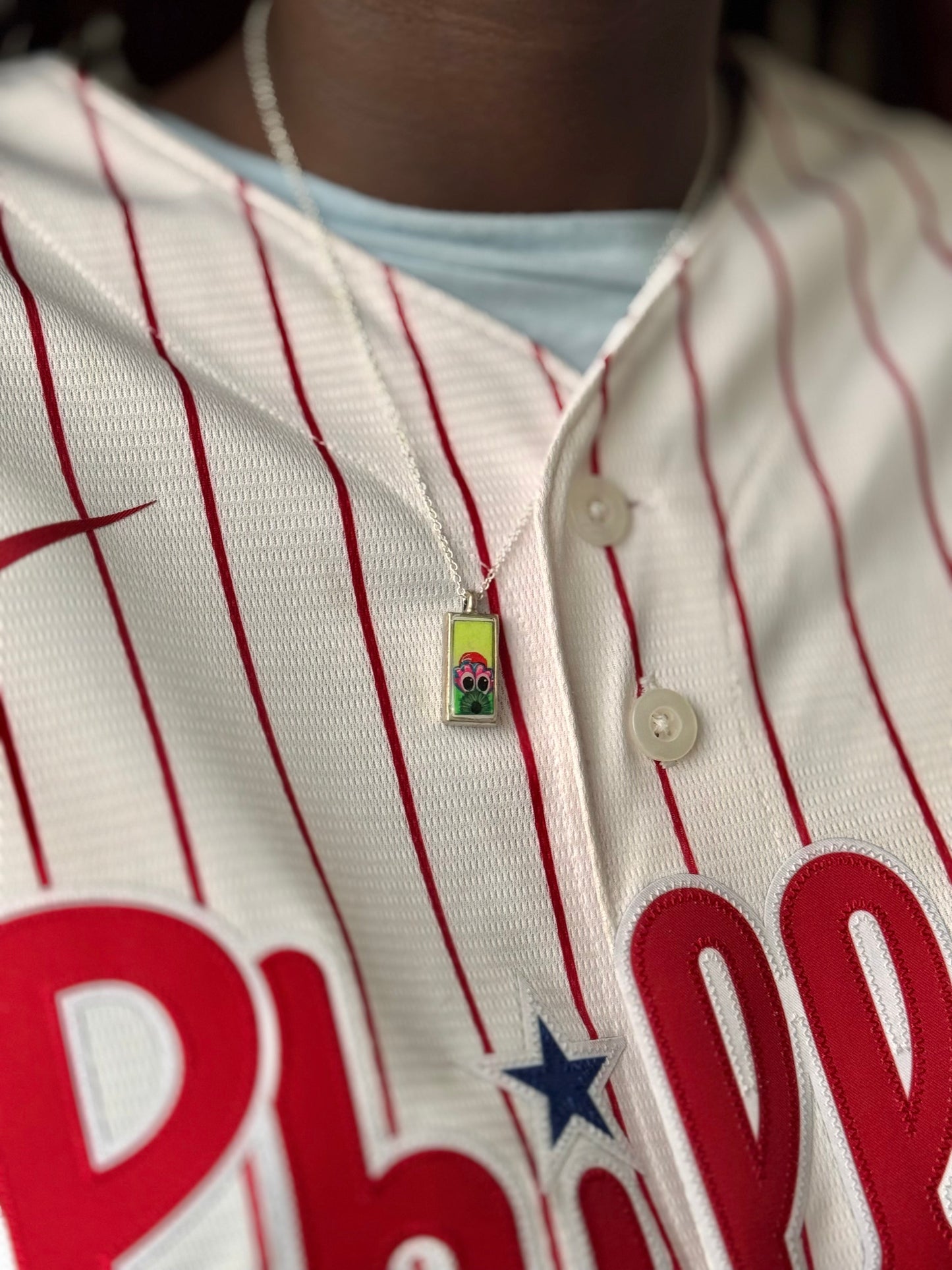 Original Hand-Painted Phanatic Necklace