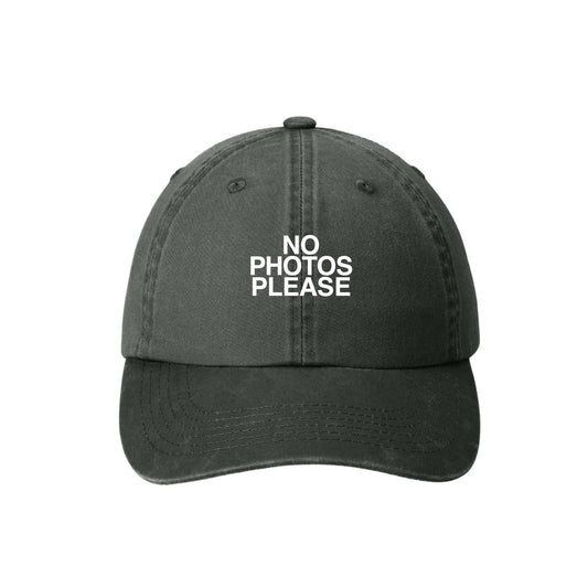 No Photos Please Hat