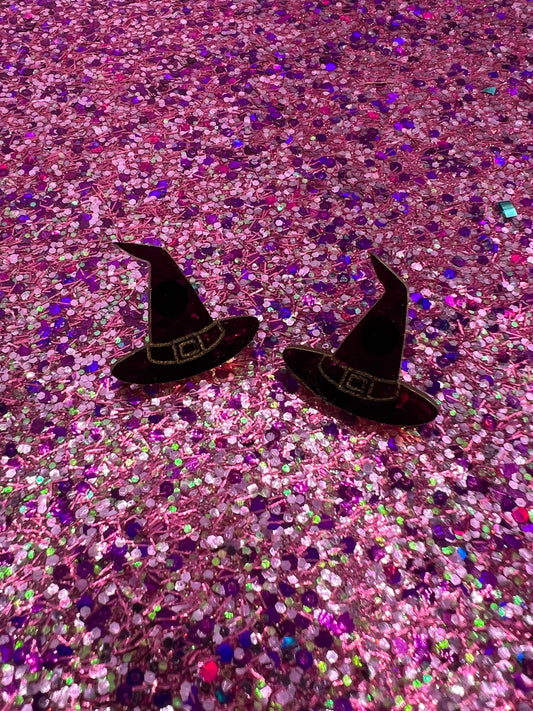 Witch Hat Stud Earrings