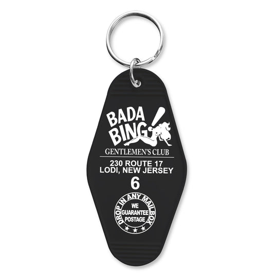 Bada Bing Gentlemen's Club Room Keychain