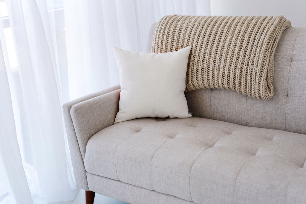 Mod Geometric Linen Pillow, College Student Gift, Mother's Day Gift, Christmas Gift