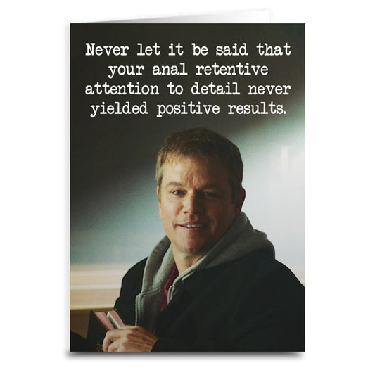 Dogma "Never Let It Be Said"  Greeting Card