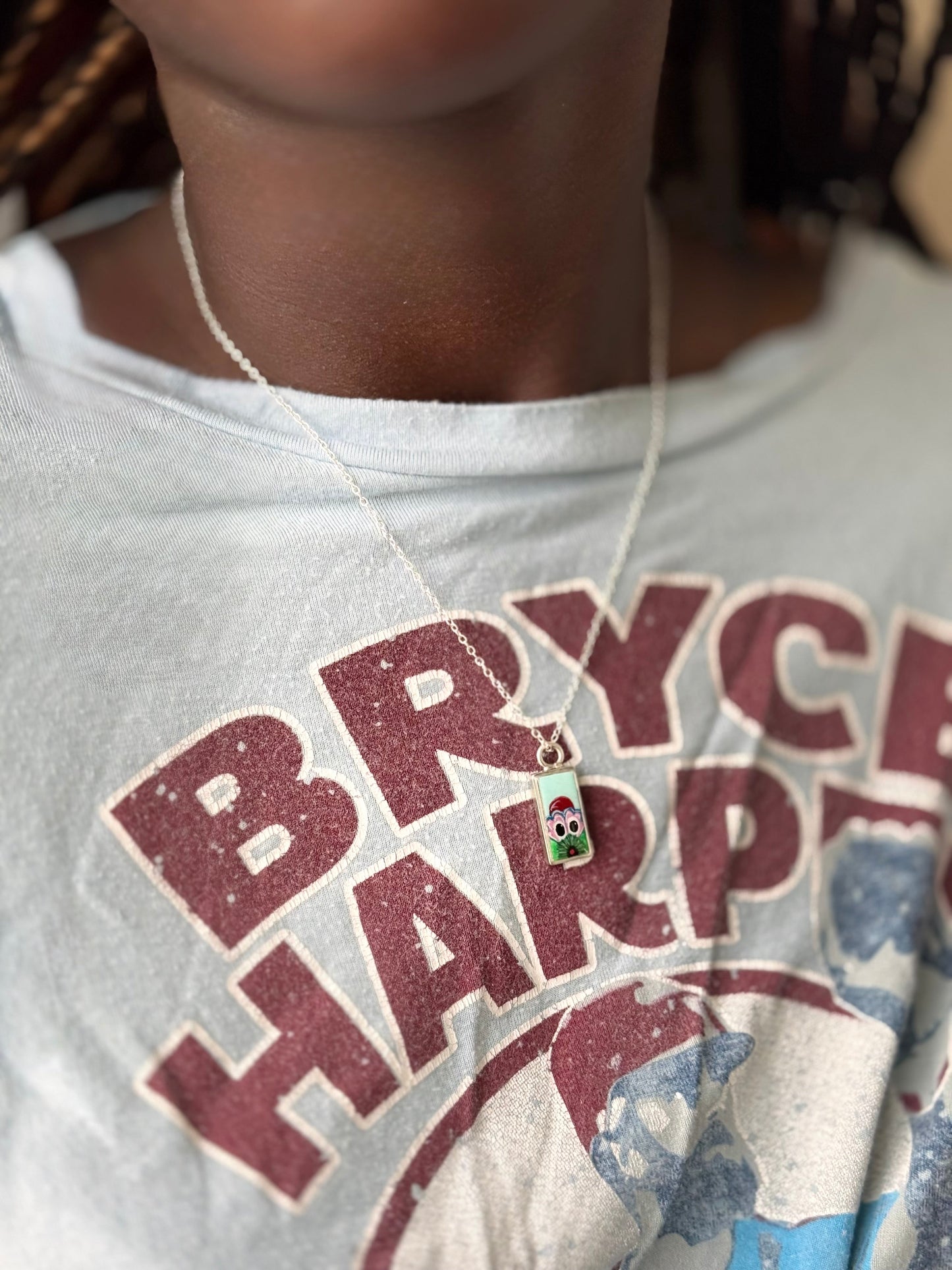 Original Hand-Painted Phanatic Necklace