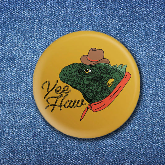Yee Haw Button (1.25")