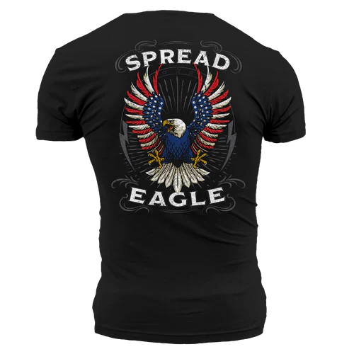Spread Eagle T-Shirt - Black