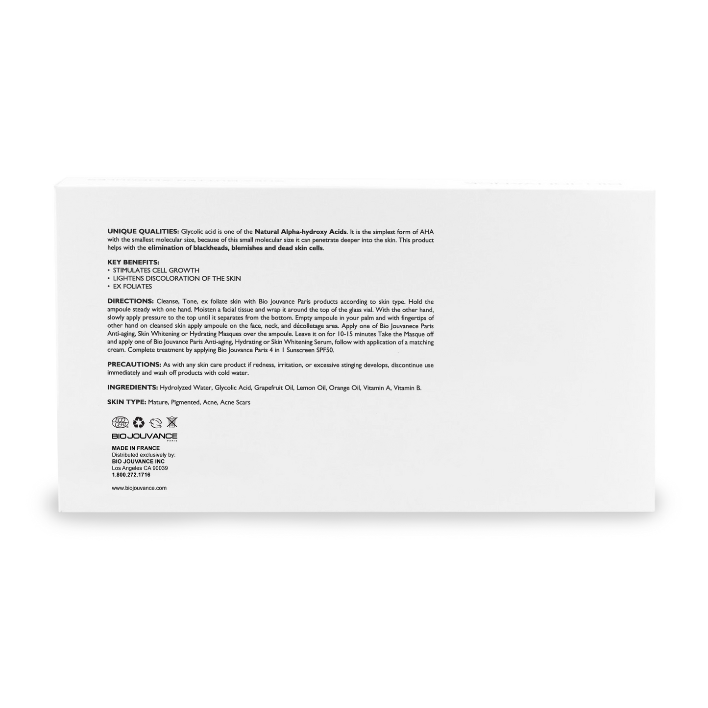 Glycolic Acid Ampoules