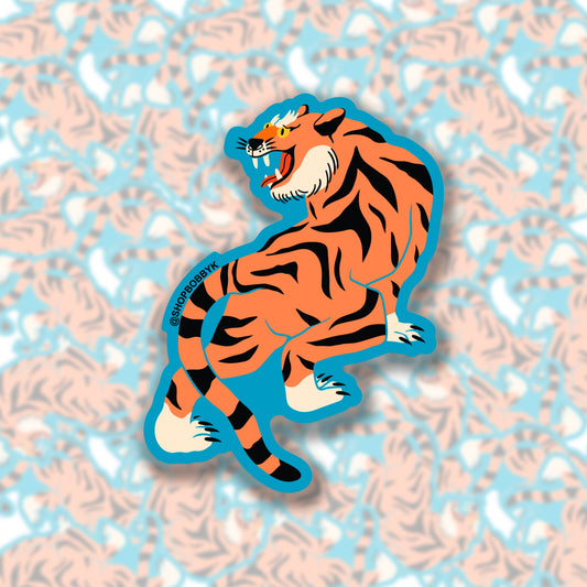 Tiger No. 2 Sticker