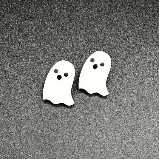 Ghost Stud Earrings