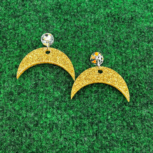 Space Baby Dangle Earrings