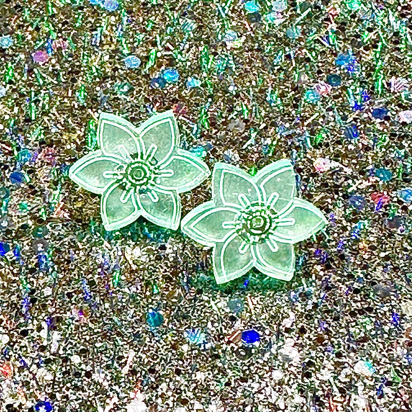 Ditsy Floral Stud Earrings