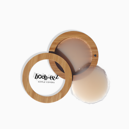 LUXE COMBO - Bamboo Compact + "Headlight" Hiders Nipple Covers