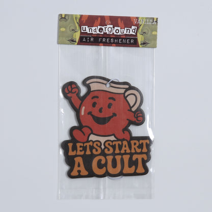 Let's Start a Cult Air Freshener