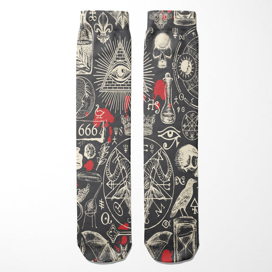 Occult Calling Socks