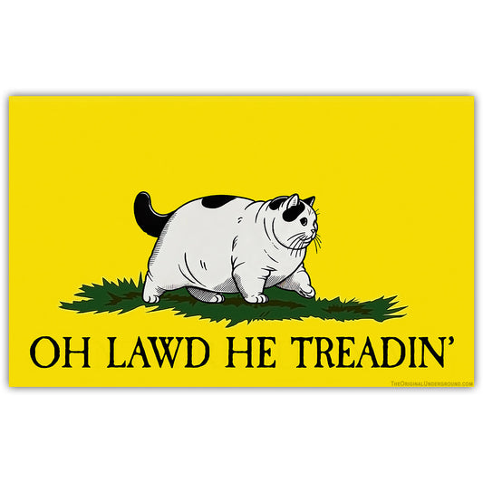 Oh Lawd He Treadin' Car Magnet