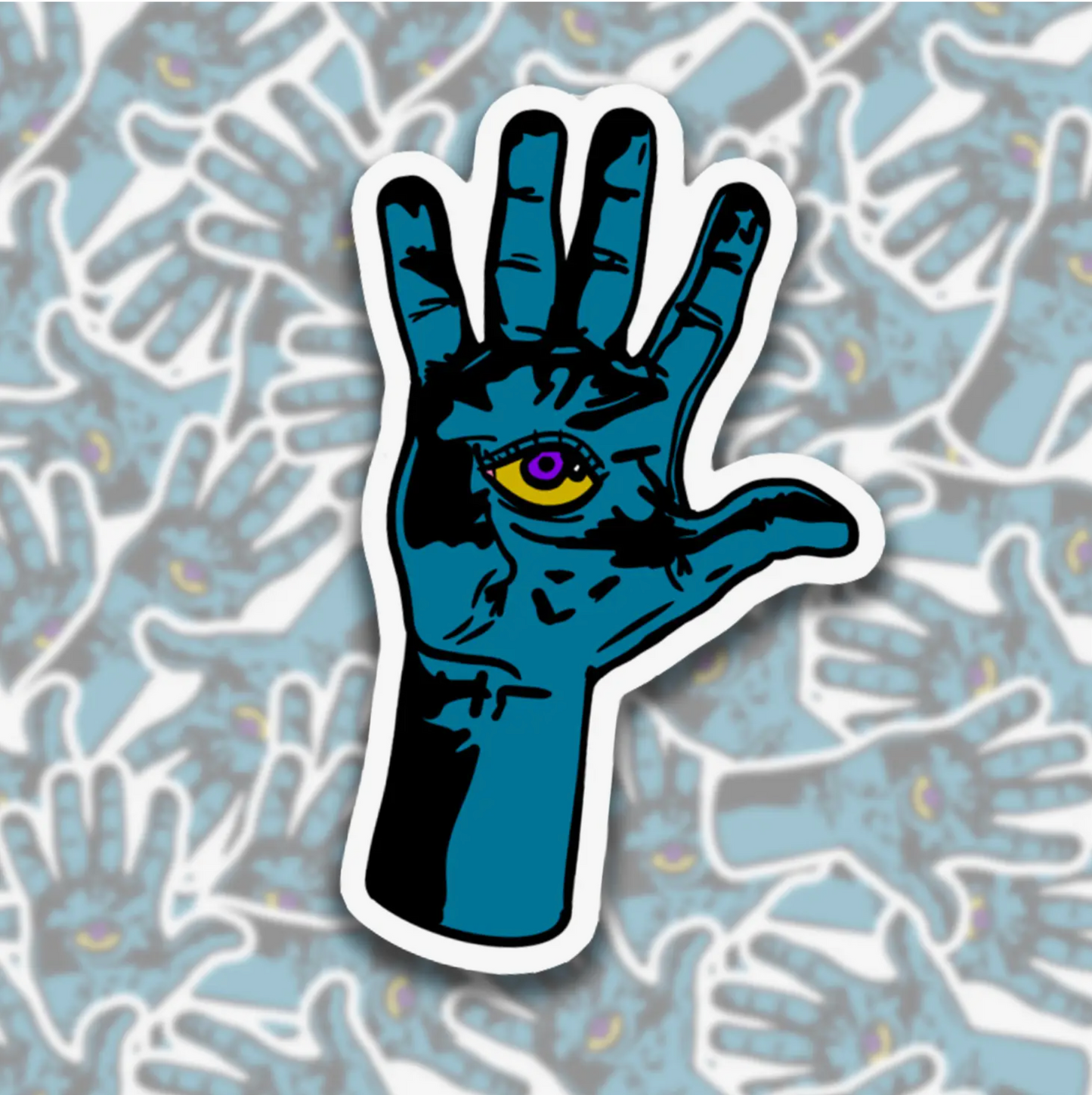Forbidden Handshake Sticker