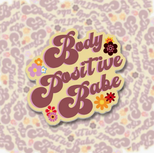 Body Positive Babe Sticker