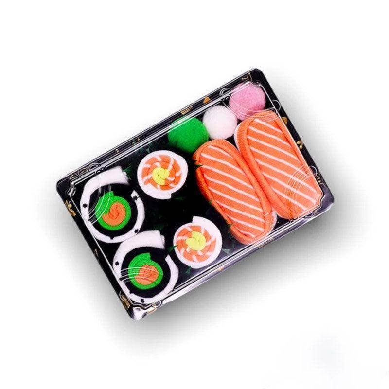 Sushi Socks Gift Box – 3 Pairs of Fun Novelty Socks for All